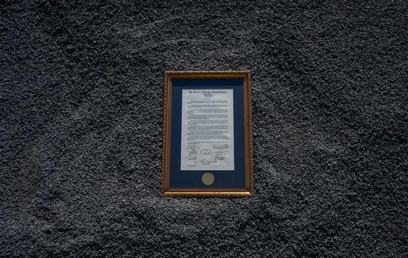 proclamation awarded to the braen stone company from passaic county commissioner